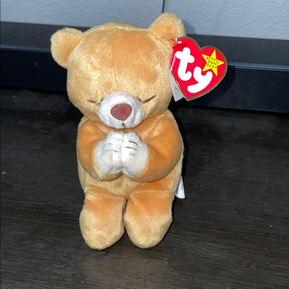 RARE RETIRED with Errors Praying Bear HOPE